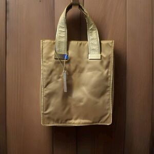 Devi Kroell Women's Champaign‎ and Gold Shoulder Purse Tote